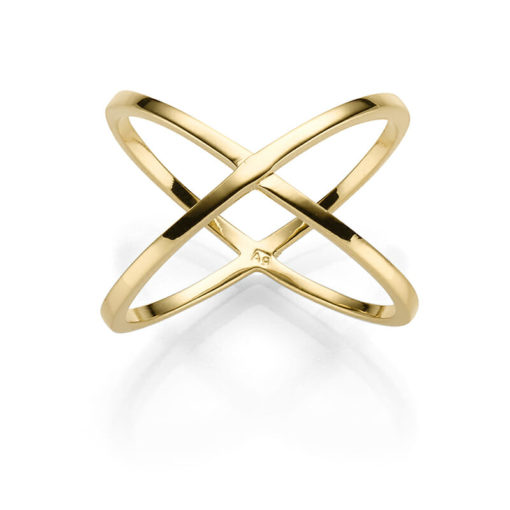 X RING XENA CLASSIC 925′ GOLDPLATTIERT