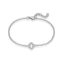 ARMBAND FLORENTINE 1’BLUME 925′ SILBER ZIRKONIA