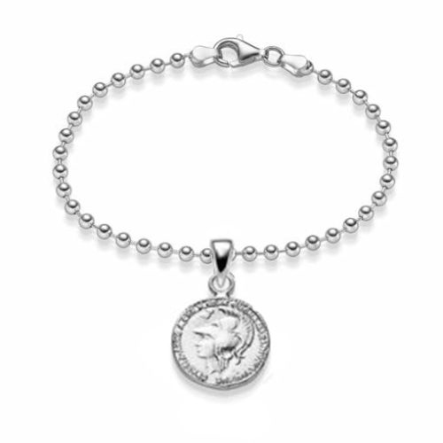 Kette Flavia 3er Münze 925 | Silber Silver Sterling Sterling 925 MAINPUNKT