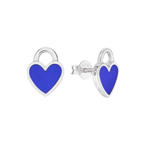 Ohrringe Hollywood Lapis 925 Sterling Silber