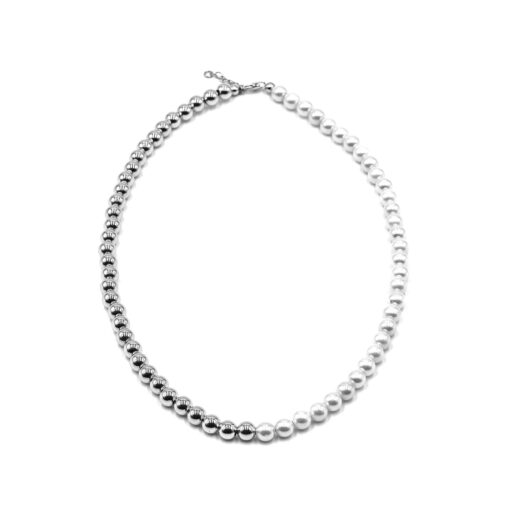 Penelope Kugelkette Edelstein mit 925 Sterling Silber